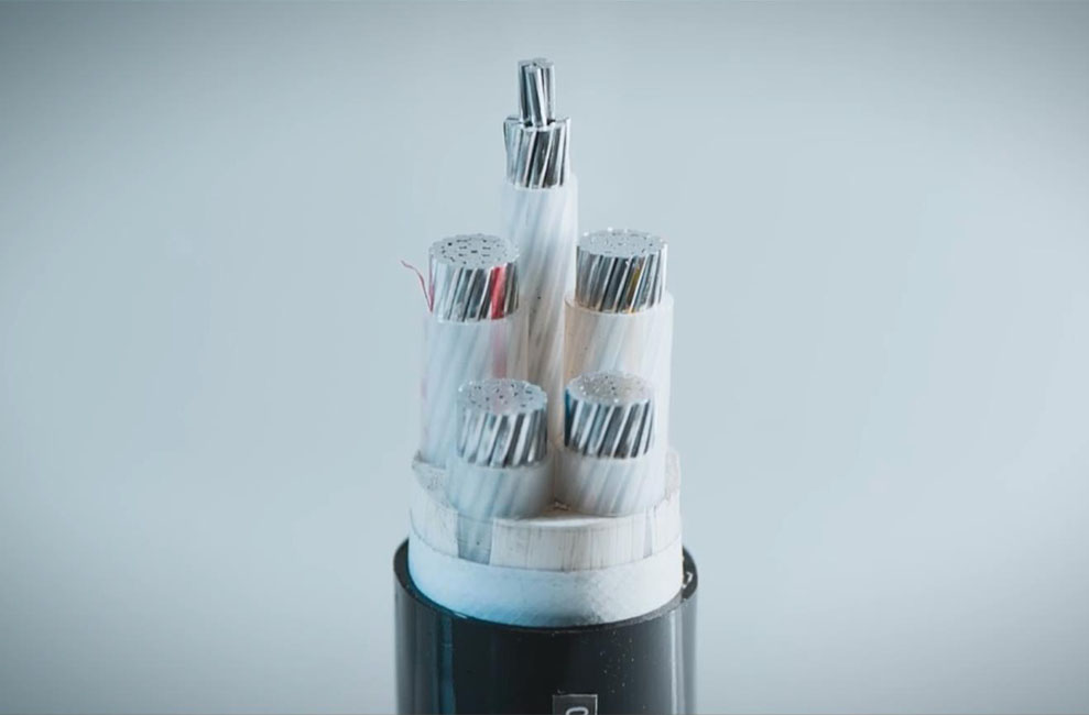 Aluminum core power cable
