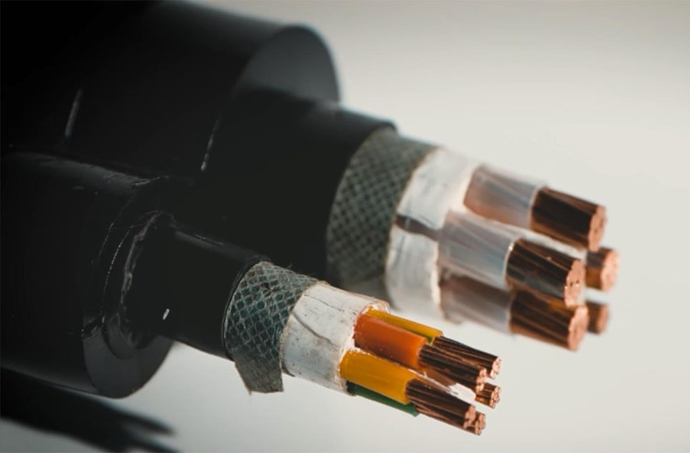 Fire resistant power cable